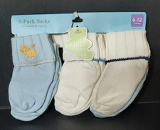 2008 CHILD OF MINE 6-PACK SOCKS SIZE 6-12 MONTHS NEW