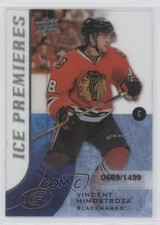 2015-16 Upper Deck Ice Premieres 669/1499 Level 4 Vincent Hinostroza #138 0a4