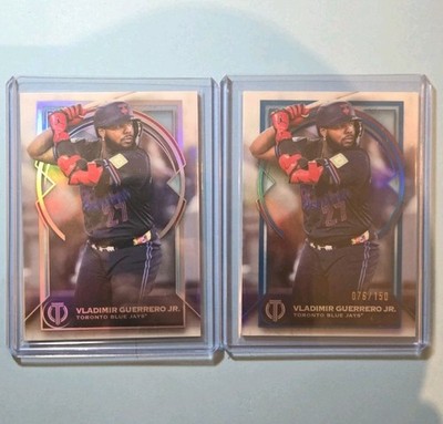 Vladimir Guerrero Jr Topps Tribute 2026 🟦 Refractor/150 And Base Card