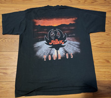 Vintage Single Stitch Hank Williams Jr 1995 Concert T-Shirt Men's Large