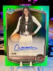 2025-26 Agot Makeer Bowman Chrome 1st Green Refractor /99 Auto #CPA-AM