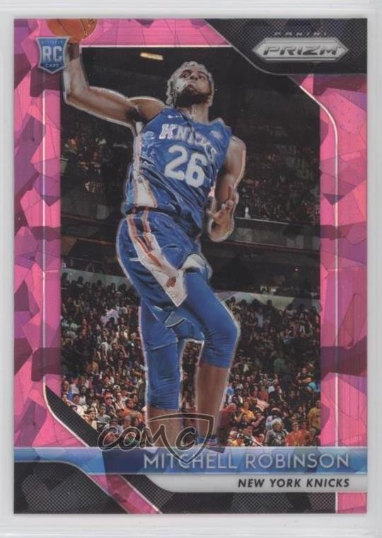 2018-19 Panini Prizm Pink Ice Prizm Mitchell Robinson #227 00ht