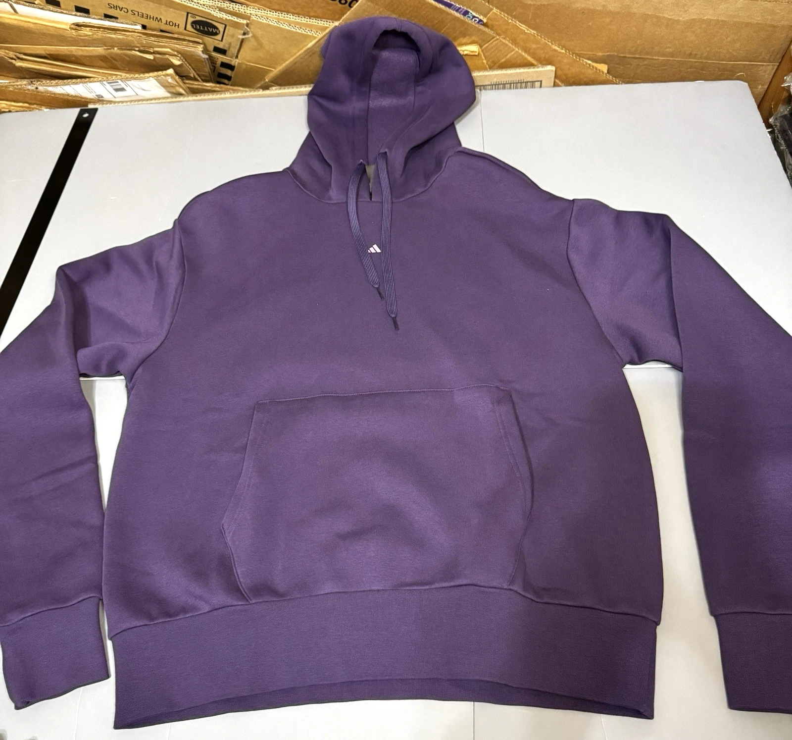 Adidas Volleyball Hoodie KB2580 Purple Plum Unisex Size M NWT
