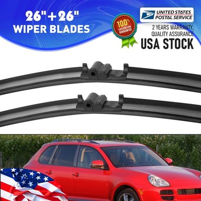 26''+26'' Highly clean Front Window durable Windshield Wiper Blades Soft rubber