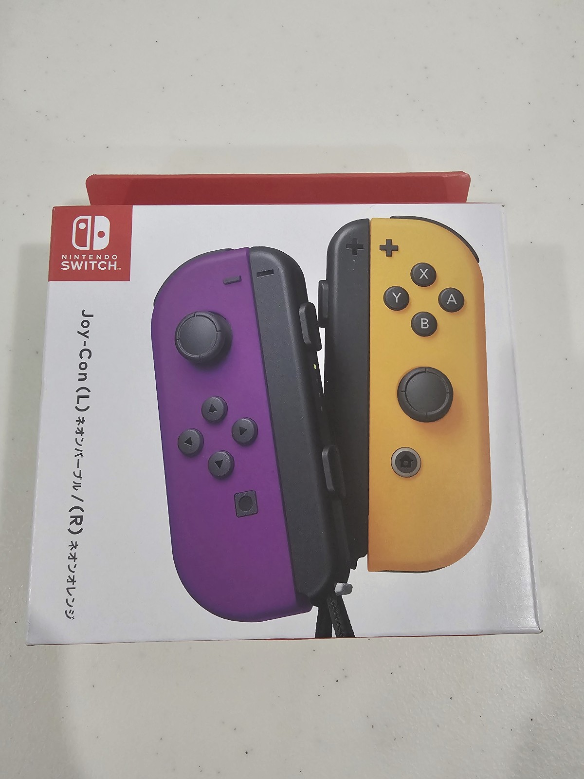 READ Nintendo Switch Joy-Con Controllers Orange Purple New Japan Import (L)/(R)