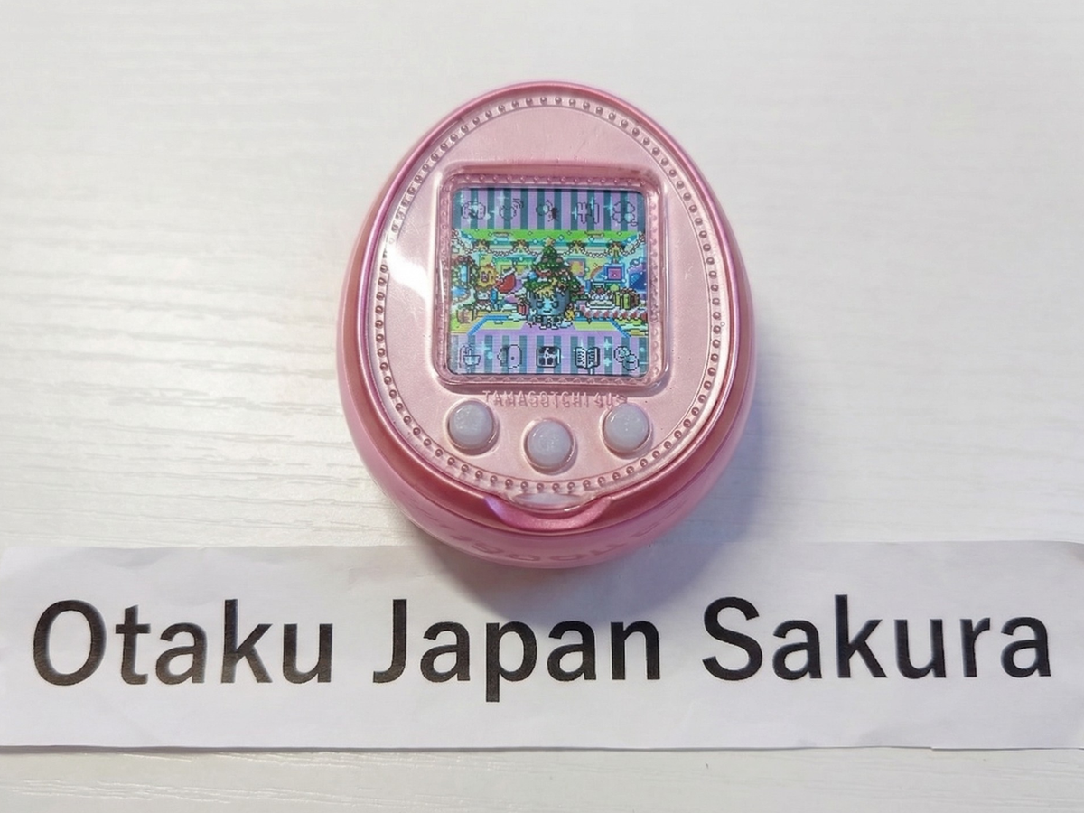 Bandai Tamagotchi 4U+ Plus Virtual Pet Baby Pink NFC Touch 2015