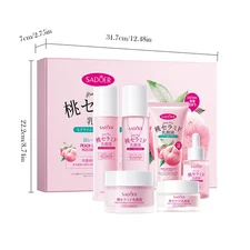 Peach Lactic Acid Bacteria Moisturizing 6Pcs Set Firming Anti-Aging Hydrating He