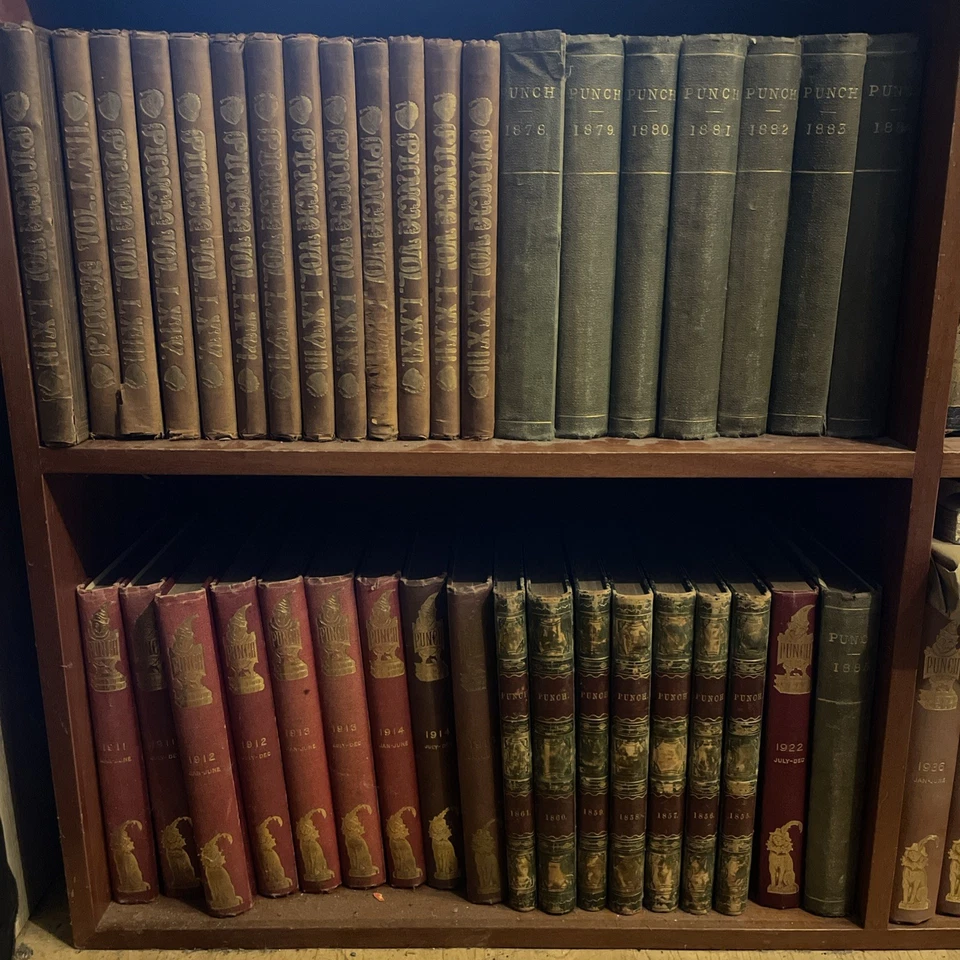 1872-1953 163 vol 62-224 in 139 books Punch Charivari magazine VGC FREE POSTAGE - Image 2 of 4