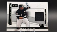 2003 Donruss Playoff Piece of the Game Frank Thomas GU Jersey /75 POG-32
