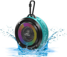 Shower Speaker, Certified IPX7 Waterproof,Portable Bluetooth Speaker with Suctio