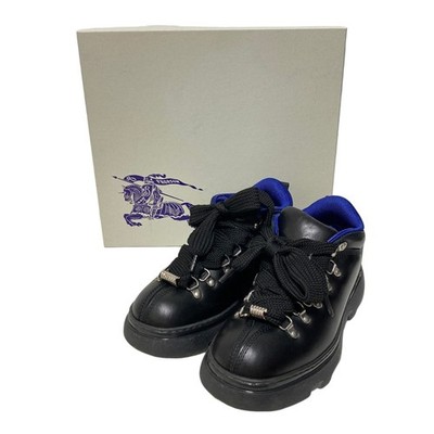 BURBERRY Trek Boot Ankle Boots 8074564 Size 40 Black mens USED
