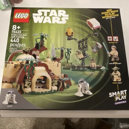 LEGO Star Wars Yoda's Hut & Jedi Training Set 75422, 440 Pieces, Smart Play NEW