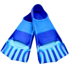 Silicone Swimming Flippers Snorkel Fins Short Frog Shoes Professional Training B