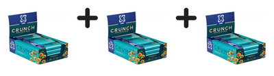 3 x USN Trust Crunch Bars (12x60g) White Chocolate Cookie Dough (46,27 EUR/kg)