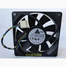 EFB0812HHB 8015 12V 0.40A 8cm PWM speed control high air volume fan