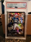 Tom Brady 2002 Topps Chrome Black Refractor 189/599 PSA 9 - PATRIOTS