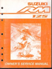 Suzuki RM125 Owner's Service Manual 99011-36F52-03A MN2536