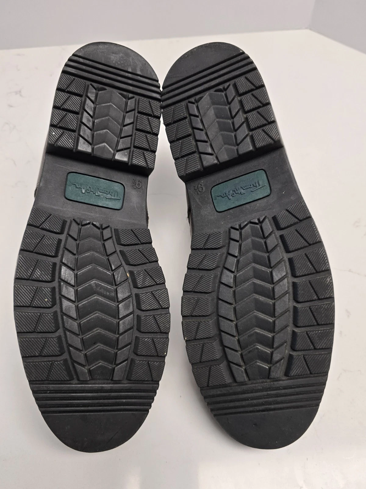 THOM BROWNE Thom McAn scarpe eleganti stringate in pelle marrone da uomo taglia 9 5