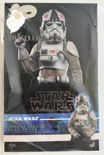 READY HOT TOYS STAR WARS MANDALORIAN GROGU IMPERIAL REMNANT AT-AT DRIVER MMS845