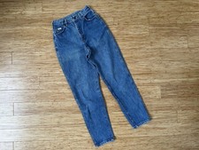 Vintage 80 s Lee Riders Jeans Womens 7 M High Waist Tapered Leg USA Union Denim