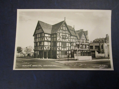 Postkarte - Rowley's Mansion, Shrewsbury K7041 RP unbespielt