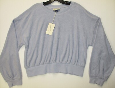 UNIVERSAL THREAD Women's Size XL Light Blue Crew Neck Sweatshirt 