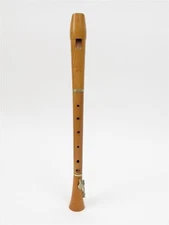 Vintage Moeck Tuju Wood Recorder Flute 3-piece Made in Germany in Original Box