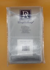 Drift Away Room Thermal Liner Single Window Panel White 50"x80" with Clips