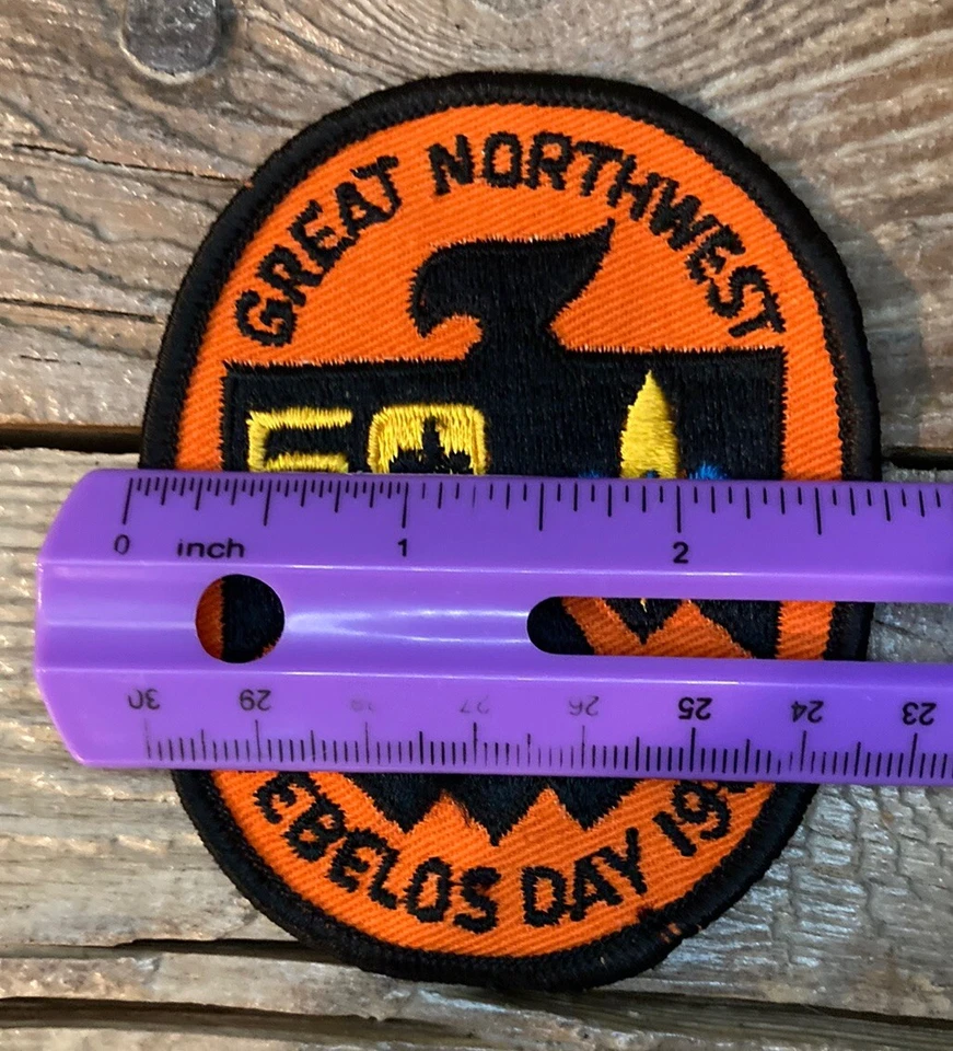 Vtg Boy Scouts Patches 1968 Webelos Camporee Milwaukee County District WI BSA - Image 3 of 4