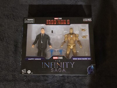NEW Hasbro Marvel Legends Infinity Saga Iron Man 3 Happy Hogan