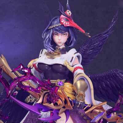 Kujou Sara 1/8 31cm 3D print Figure Model Kit Unpainted