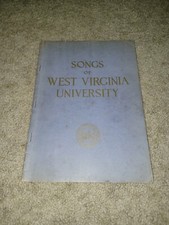 1931 Songs Of West Virginia University