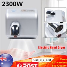 2300W Powerful Automatic Electric Hand Dryer Wall Mounted Washroom Bathroom