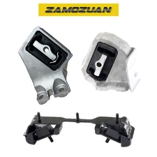 Front L & R Engine & Trans Mount 3PCS. 2019-2023 for Ram 2500 3500 6.7L for Auto