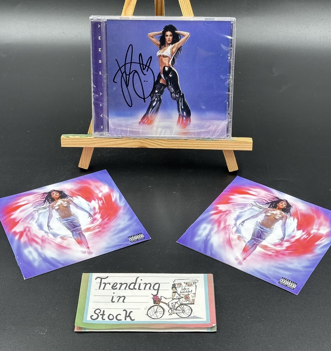 SIGNED * Katy Perry 143 CD Autograph NEW & SEALED 2024 IN SIGNED * Katy Perry 143 CD Autograph NEW & SEALED 2024 IN