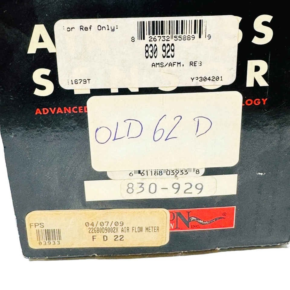 Python Injection 830-929 Reman Airflow Mass Air Sensorv - Image 3 of 4