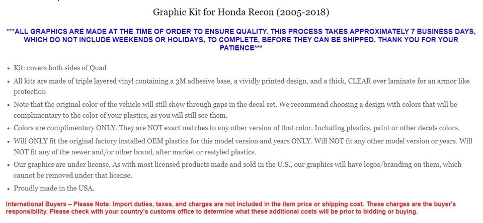 ATV Decal Graphic Kit Quad Wrap For Honda Foreman 500 2015-2018 FIRE ATV Decal Graphic Kit Quad Wrap For Honda Foreman 500 2015-2018 FIRE
