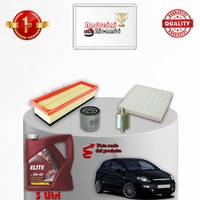 Inspektionskit Filter Und ÖL Fiat Punto Evo 1.4 LPG 57KW 78CV Von 2012->