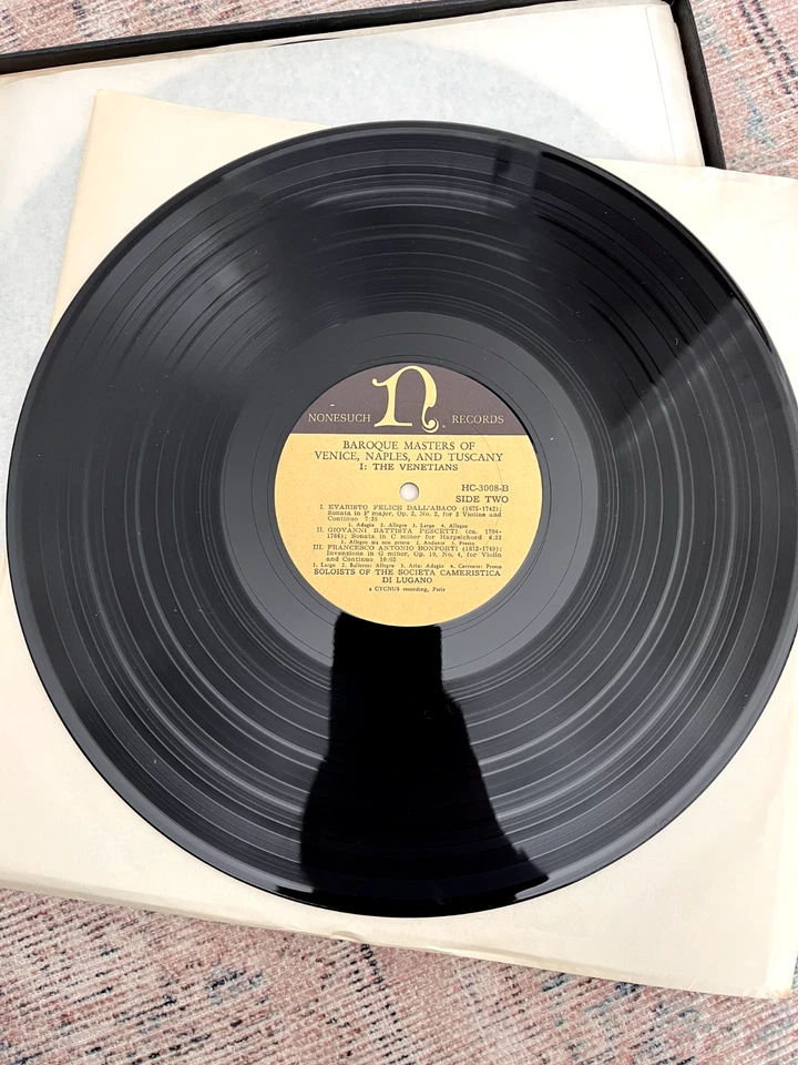 Rare Vintage Records Baroque Masters of Venice, Naples, & Tuscany Hc73008 - Image 3 of 4