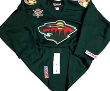 PRO-58G GOALIE CUT MINNESOTA WILD 5th ANNIVERSARY CCM/MASKA AUTHENTIC JERSEY