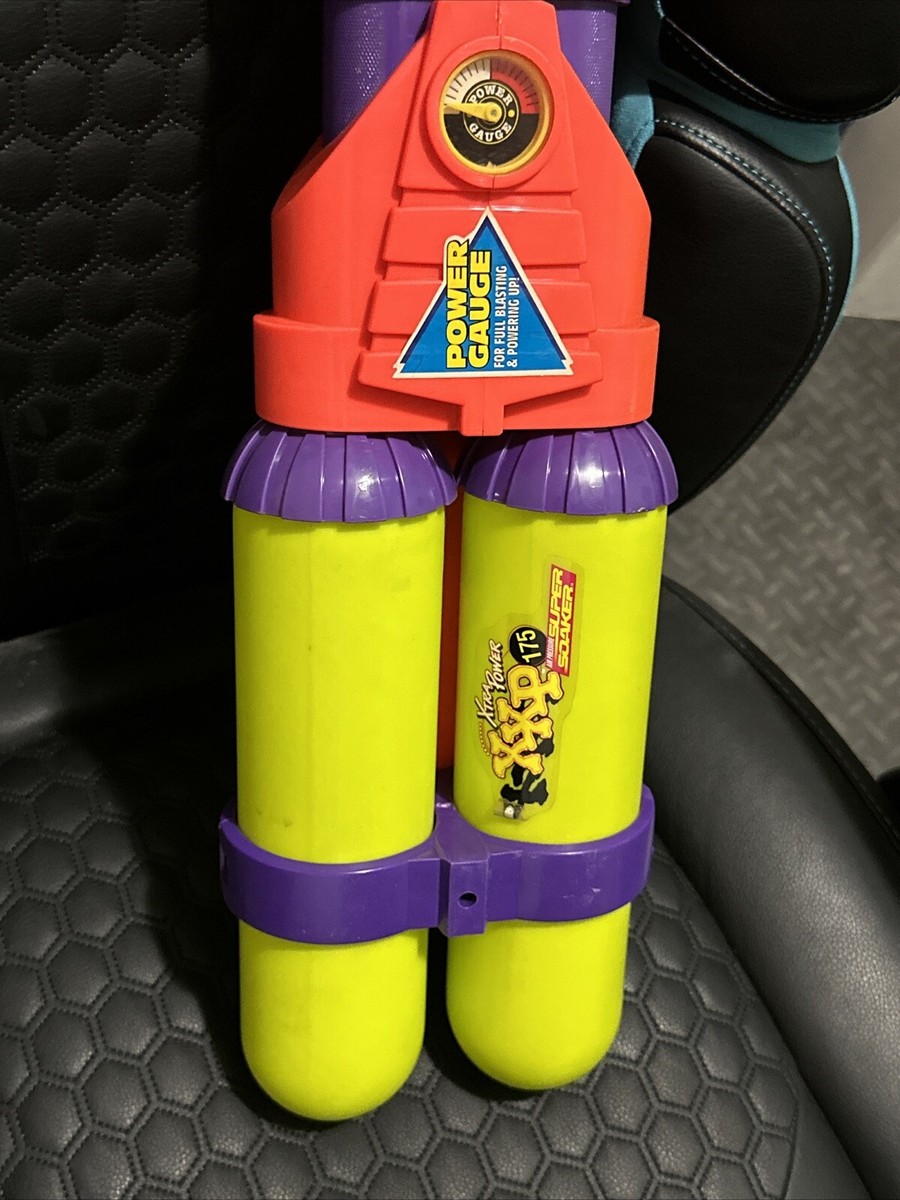Vintage Larami Super Soaker XXP 175 Water Gun Dual Tank w/ Power Vintage Larami Super Soaker XXP 175 Water Gun Dual Tank w/ Power