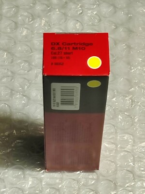 Hornet 750 Cartuccia Hilti Dx Cal. 6.8/18 &ndash; Colore Rosso/Giallo, Nuova E Originale (#416484) Chiodi A Espansione Hilti