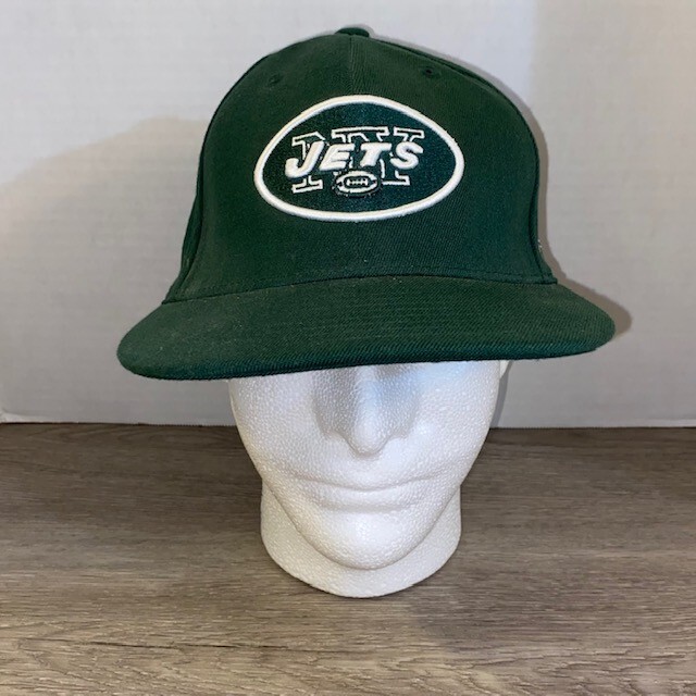 New York Jets Reebok Green On Field Team Apparel One Size Fitted Hat Cap