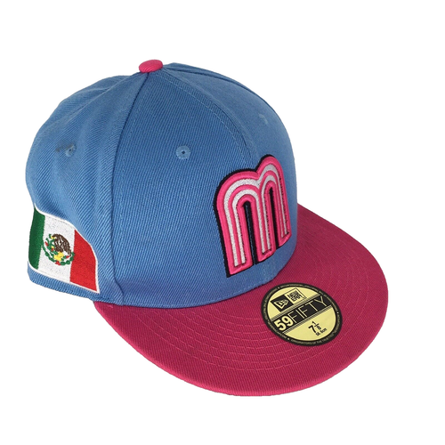 Cappellino New Era De Tijuana Club Beisbol 59Fifty, Rosso/nero Due Toni