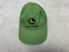 John Deere Hat Cap Boys Green Strap Back Baseball Youth Kids Farmer Farm