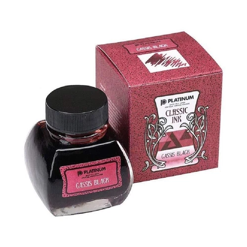 Platinum Fountain Pen Bottle Ink Classic 15 Cassis Black Inkk-2000-15 60ml