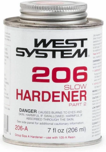 West System 206 SLOW Epoxy Hardener (.43 pt) Pint