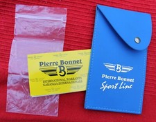 Pierre Bonnet Sport Line ASTUCCIO CUSTODIA per orologio con garanzia COME NUOVO