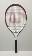 Wilson Tennis Racquet Roger Federer 25 Beginner Intermediate - Red White Black