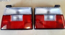 Juego de luces traseras transparentes/rojas VW Jetta A2 Mk2 nuevas